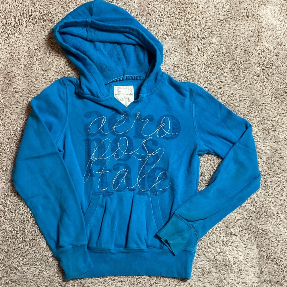 Aeropostale sparkly beaded sweatshirt